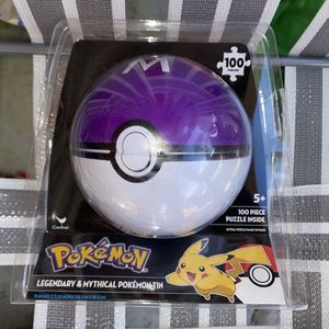 Pokémon Legendary Mythical Tin 100 Piece Puzzle Cardinal Ball
